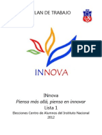 Plan de Trabajo INnova