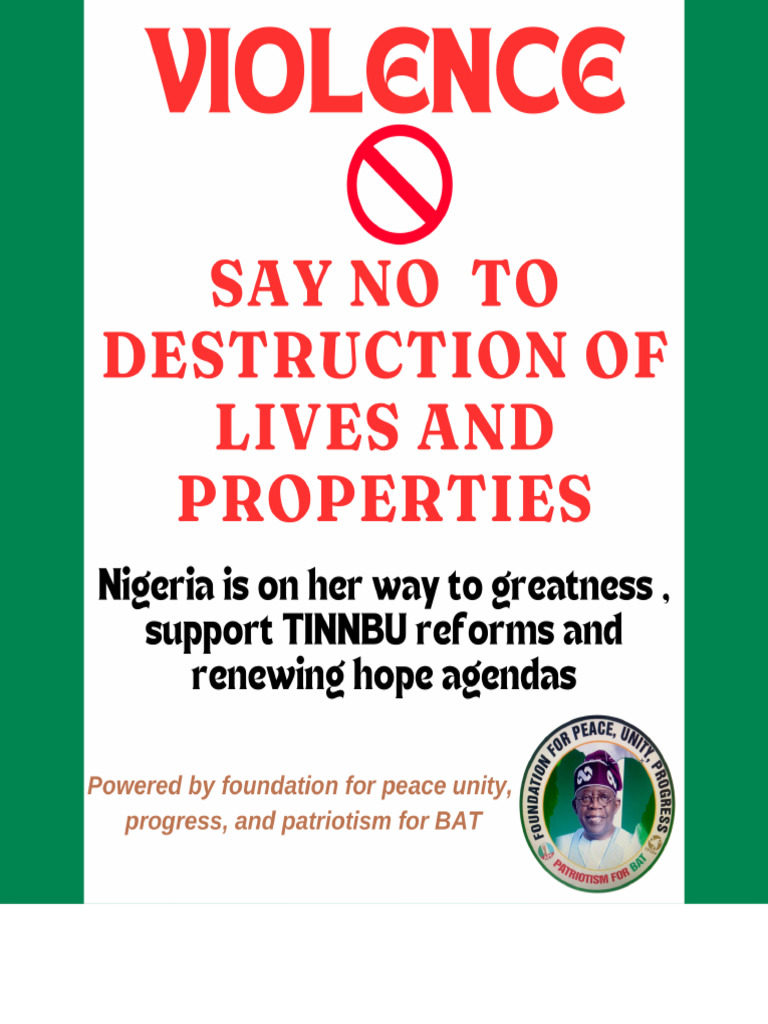 SAY NO TO AGGRESSION intelligence overview