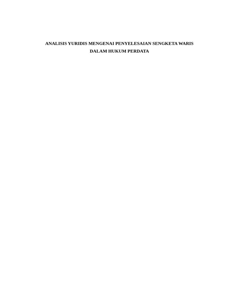 Analisis Yuridis Turnitin | PDF