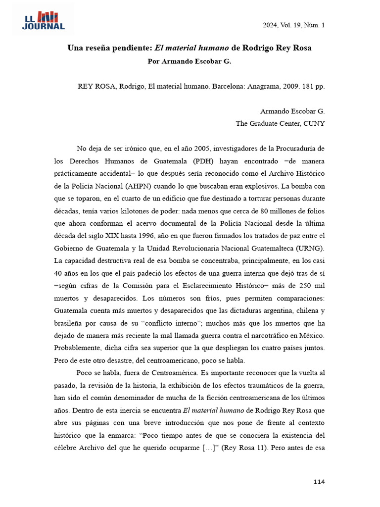 Reseña de 