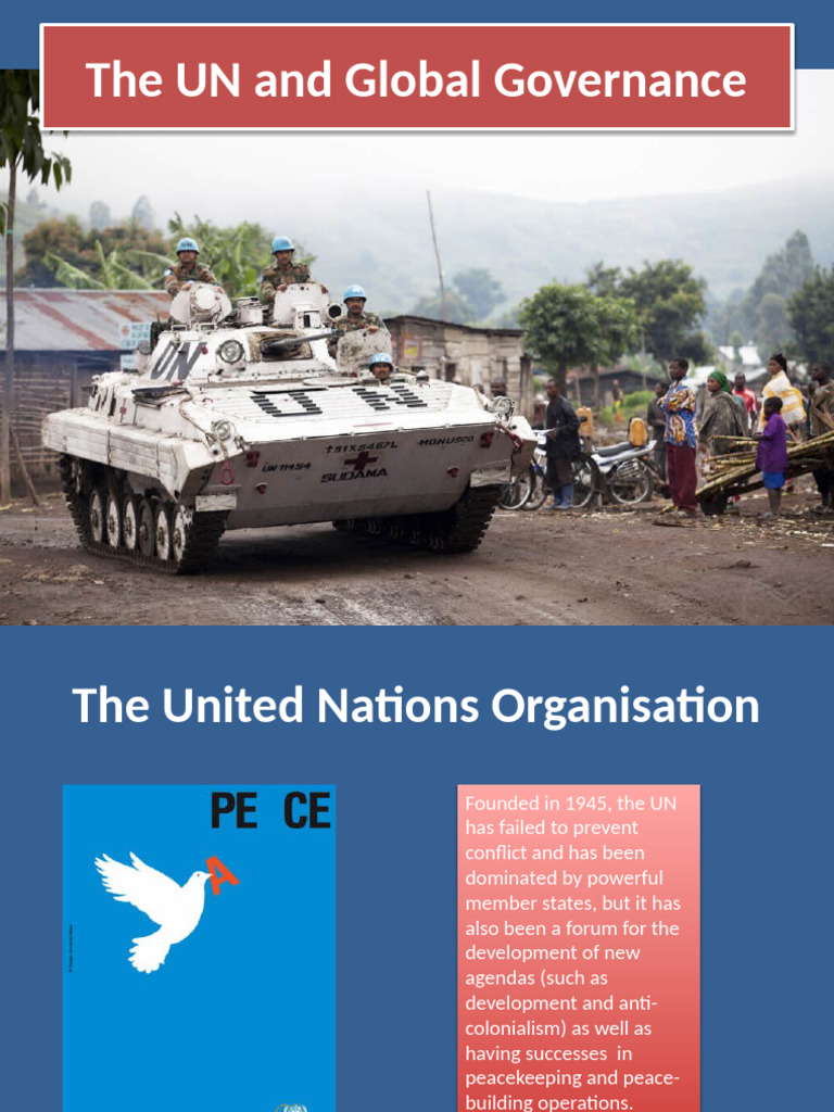UN and Global Governance Overview | PDF | World Politics ...