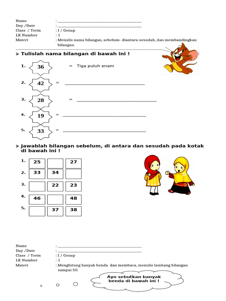 Worksheet Part 2 | PDF
