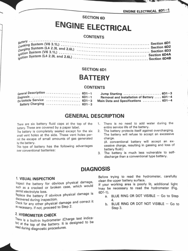 7b. Engine Electrical | PDF
