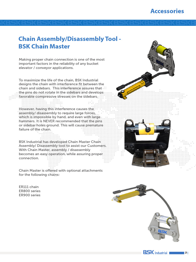 BSK Chain Master Tool for Elevators | PDF | Home & Garden