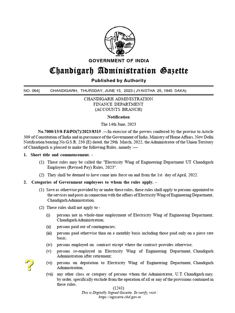 Notification | PDF | Matrix (Mathematics) | Employment