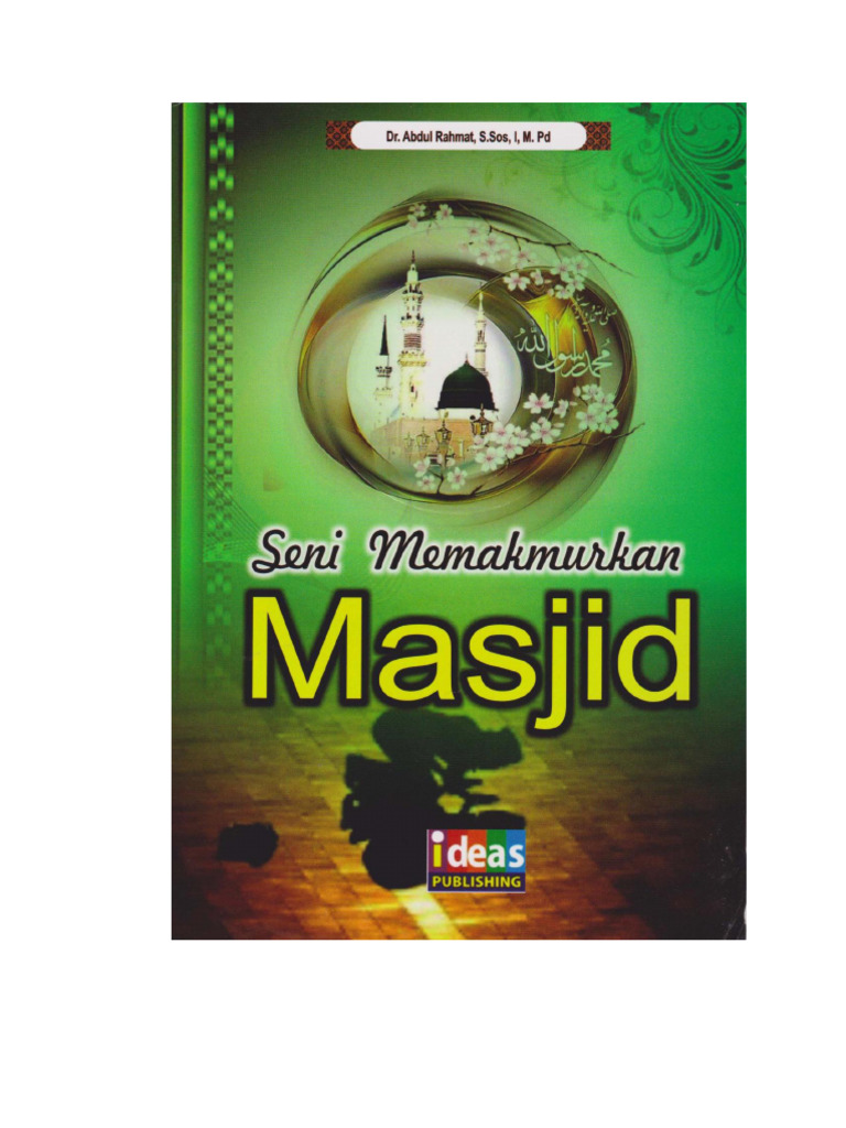 Seni Memakmurkan Masjid Pdf