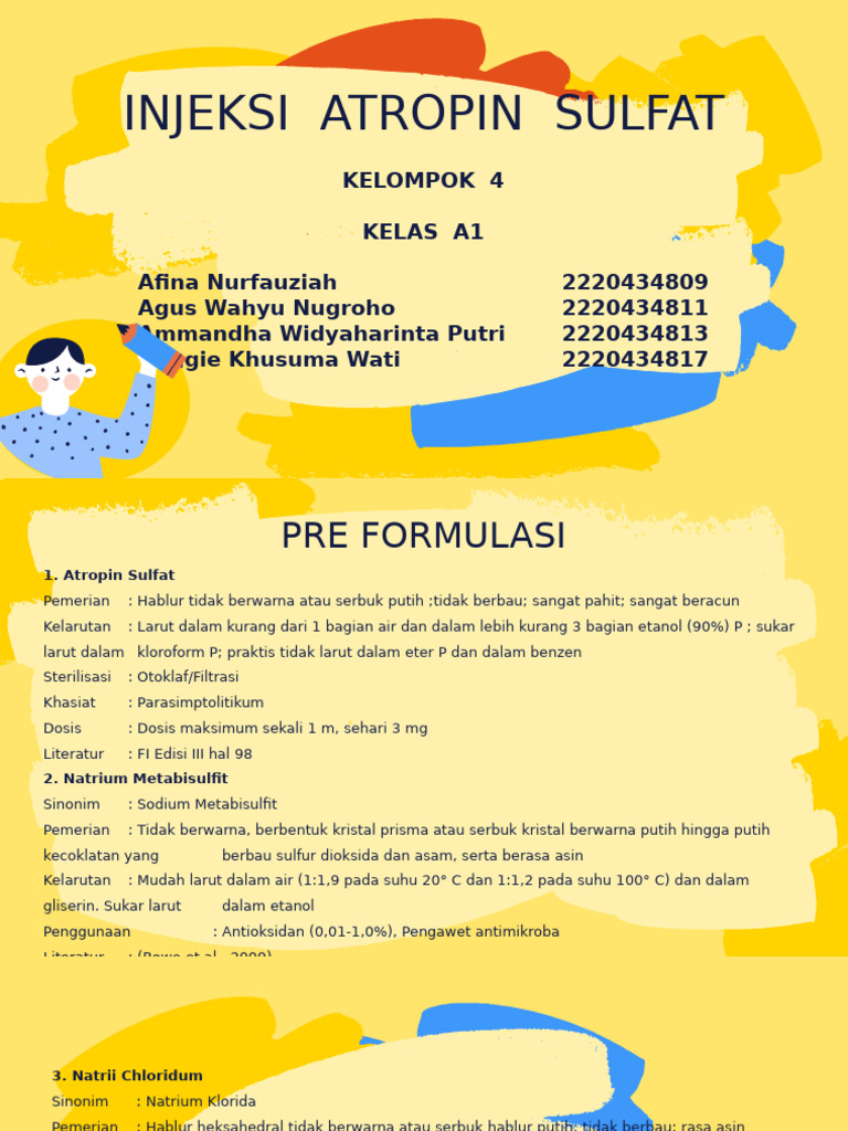 Formulasi dan Sterilisasi WFI Injeksi | PDF