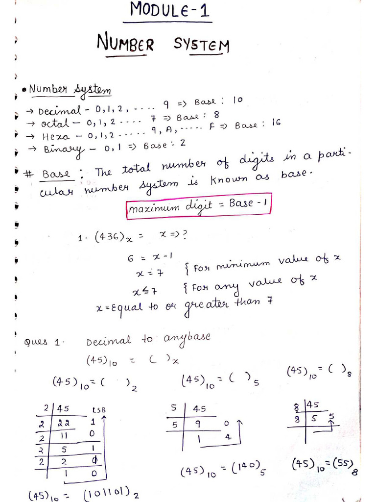 Digital Electronics Combined 5 Unit Notes | PDF