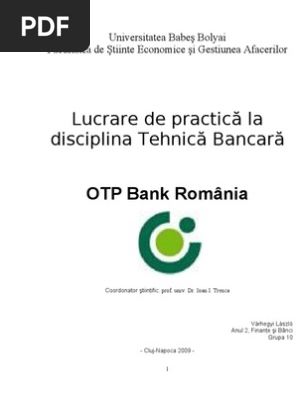 Lucrare De Practica Otp V Laszlo