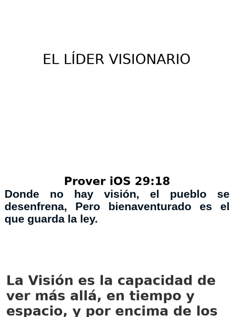 Visionario | PDF