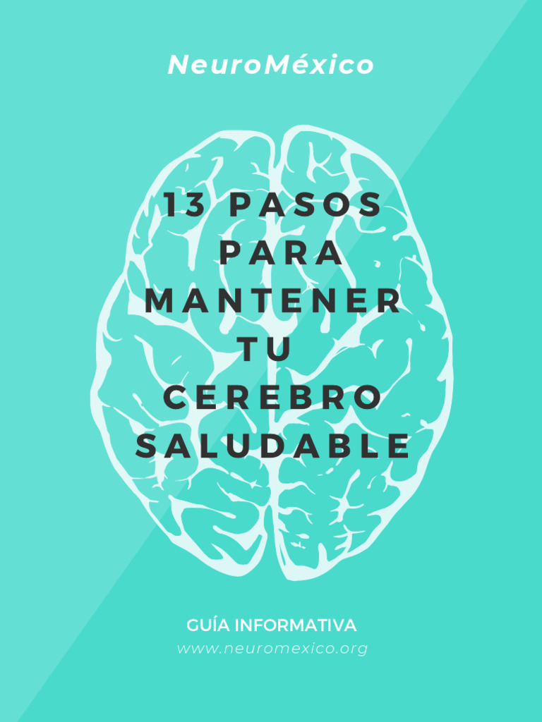 13 Pasos Para Mantener Tu Cerebro Saludable Pdf Dieta Mente