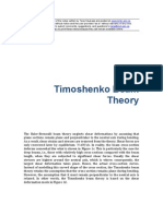 Structural Analysis Timoshenko Beam Theory