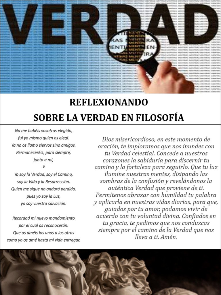 Reflexión De La Verdad Razón Y Fe Filosofía Pdf Verdad Fe