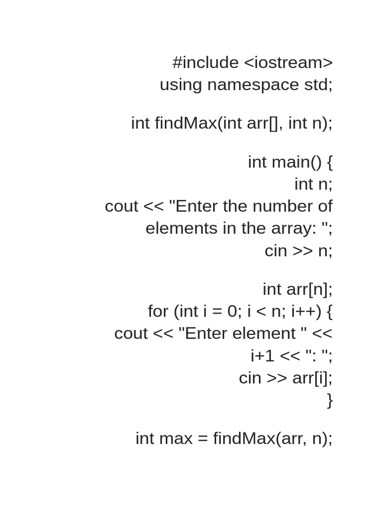 C++ Array and Stack Operations Guide | PDF | Computer Programming ...