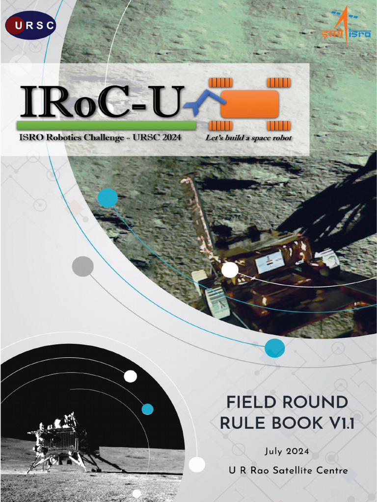 Field Round RuleBook v1.1 | PDF | Rover (Space Exploration) | Robotics