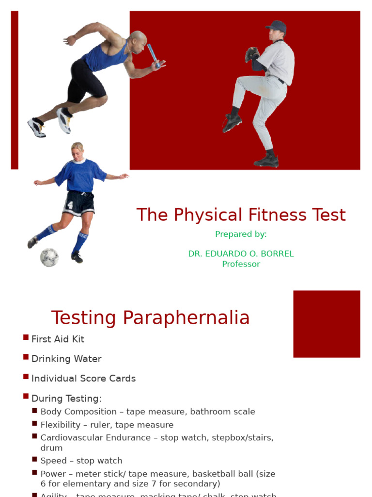 Physical Fitness Test | PDF | Waist | Obesity