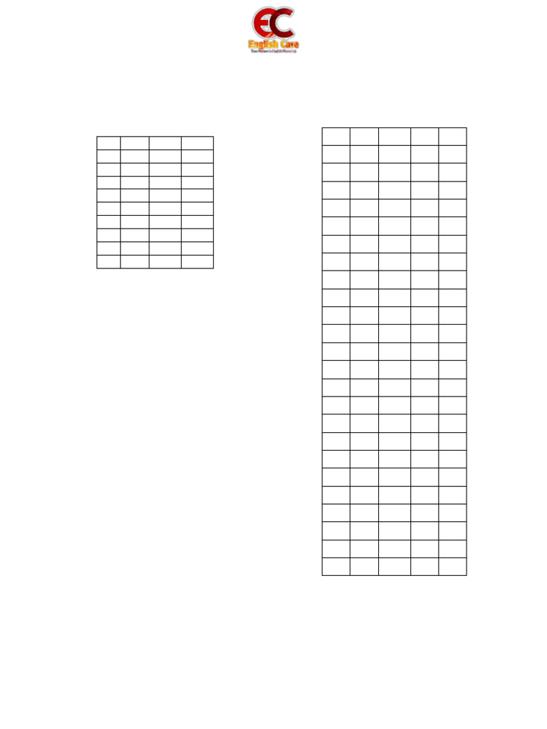 Answer Sheet | PDF