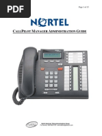 Download Nortel CallPilot Manager OnLine Admin by Benjamin Shell SN75923203 doc pdf