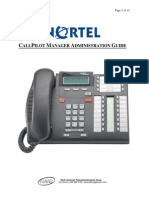 Nortel CallPilot Manager (OnLine Admin)