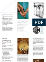 National Organization of Forensic Social Work Membership Brochure