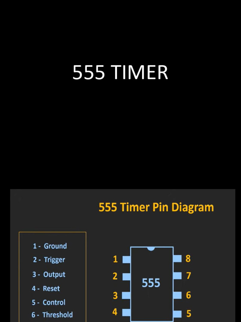 555 Timer Functional Block Diagram | PDF | Operational Amplifier ...
