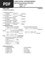 APPSC Group 1 Preliminary Exam in English | PDF | Rupee | Nature