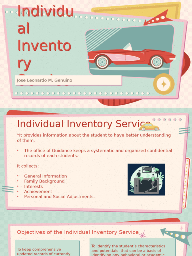 New Individual Inventory Report | PDF | Behavior | Psychology