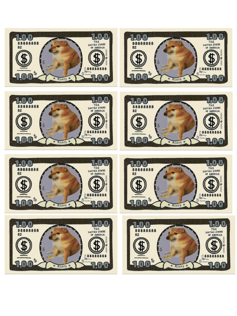 Cheems Billetes | PDF