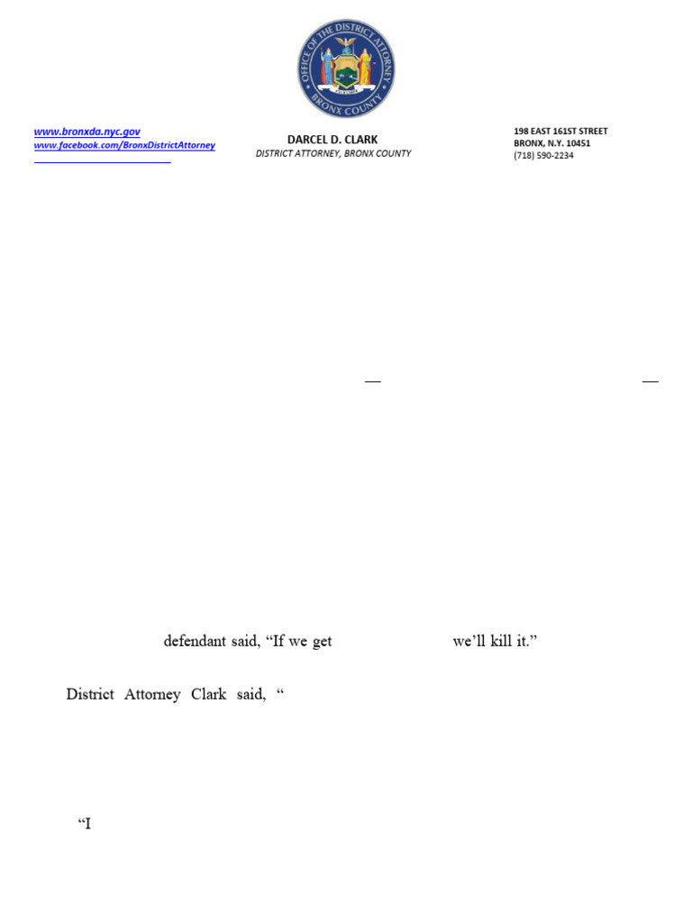 52-2022 bronx-22-RPT-gang-members-indicted | PDF | Bail | Violence