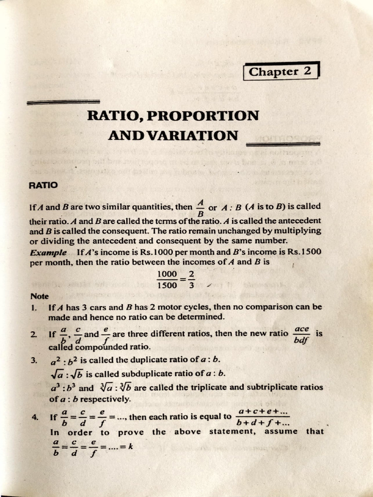 Understanding Ratios and Proportions | PDF | Ratio | Mathematics