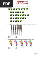 Soal Olimpiade Matematika TK | PDF