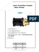 GF ElectroFusion Transition Coupler