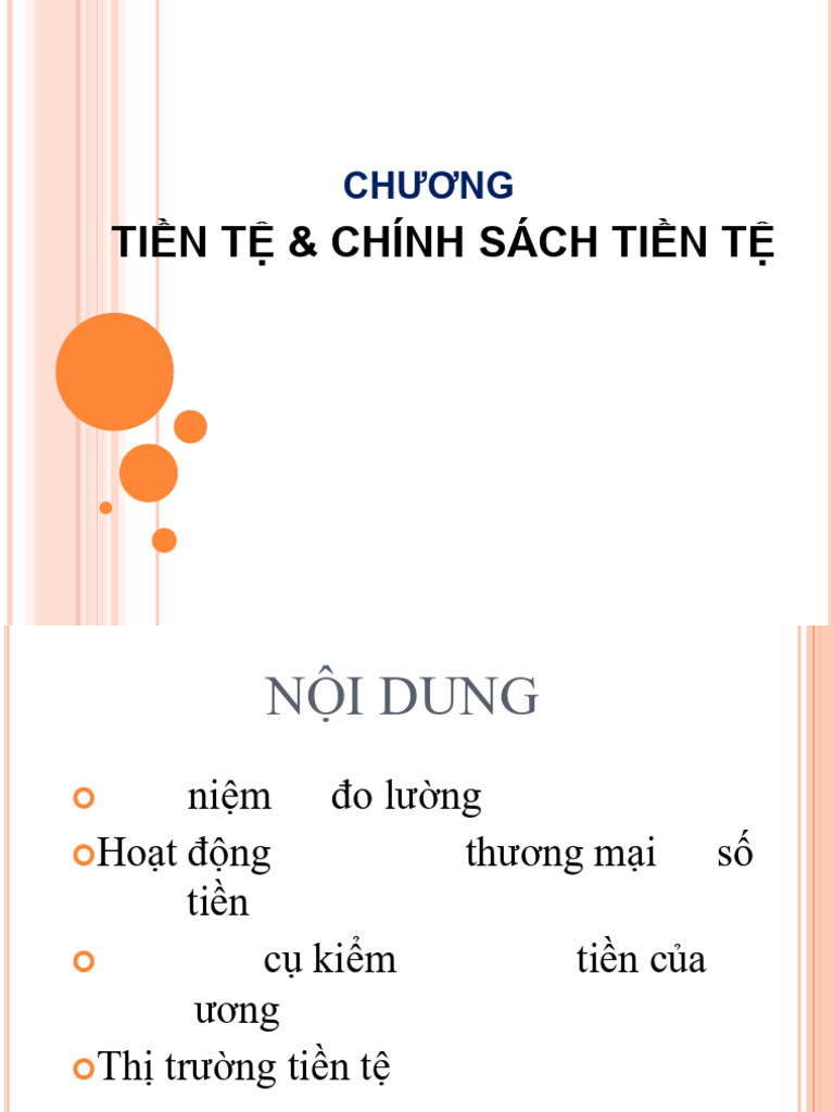 TT CS Tien Te | PDF