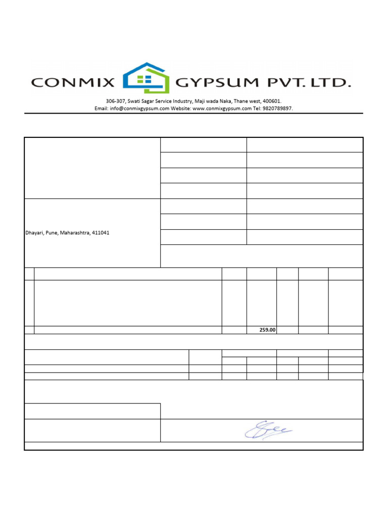 ICICI Bank Invoice for Wood Wool Board | PDF | Invoice | Economies