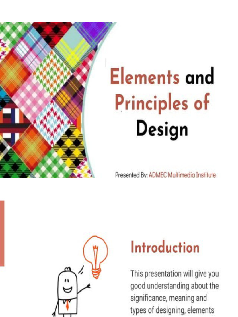 Designs and Principles of Media | PDF