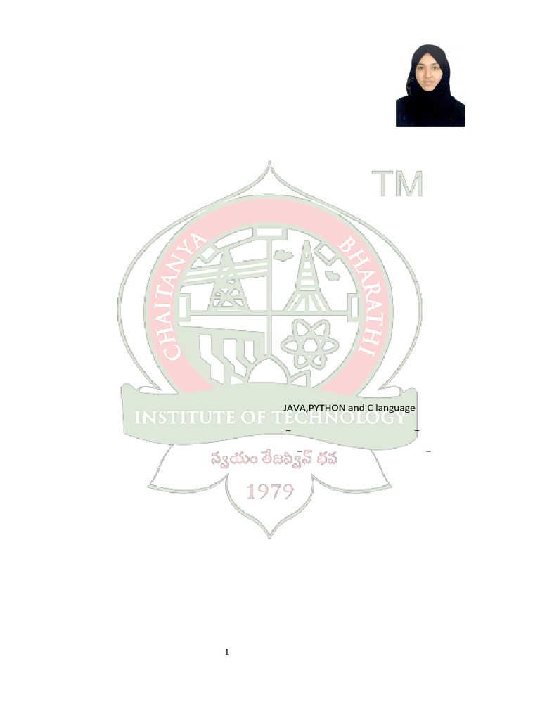 Atufa Javeed - Cbit Profile | PDF