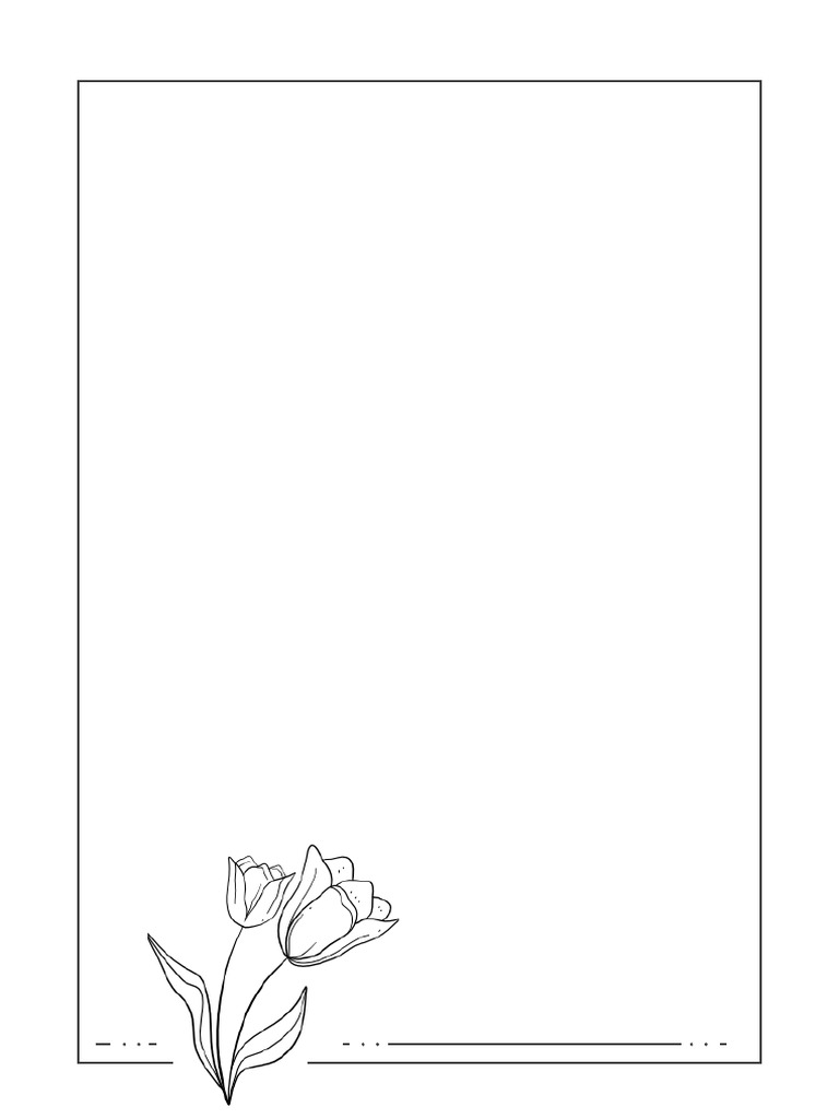 Elegant ornament page border pdf