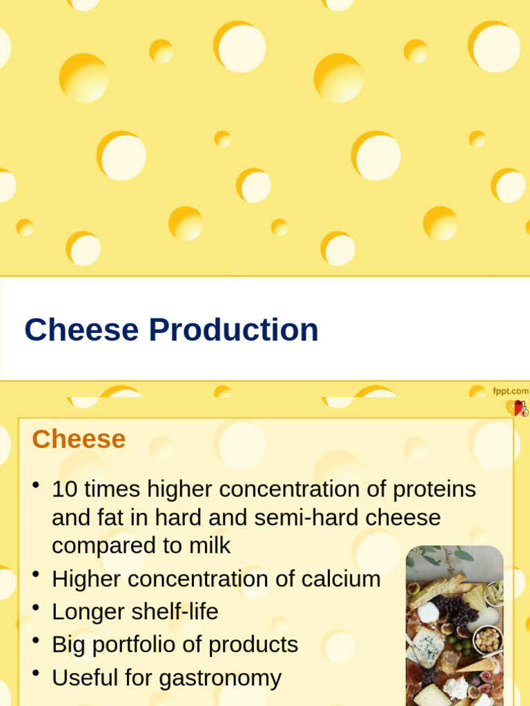 6 - Cheese Production | PDF | Cheese | Wellness