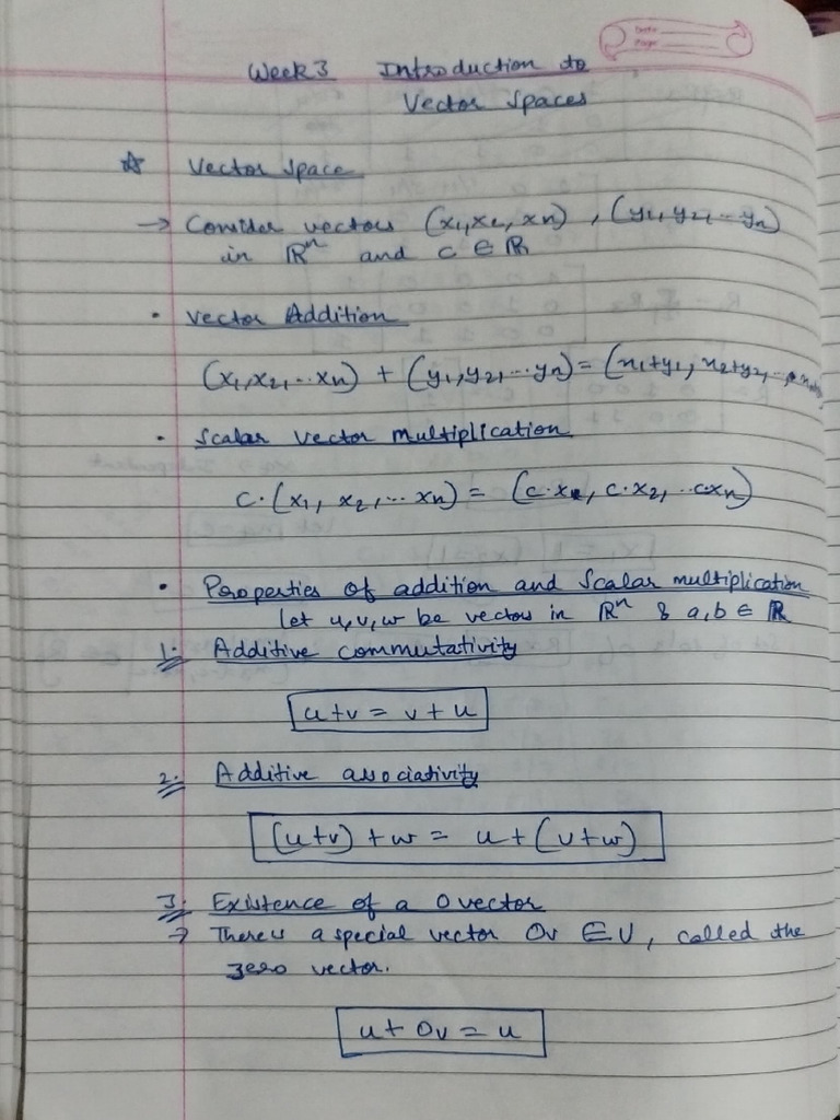 Maths 2 - Week 3 - Parampreet Singh | PDF