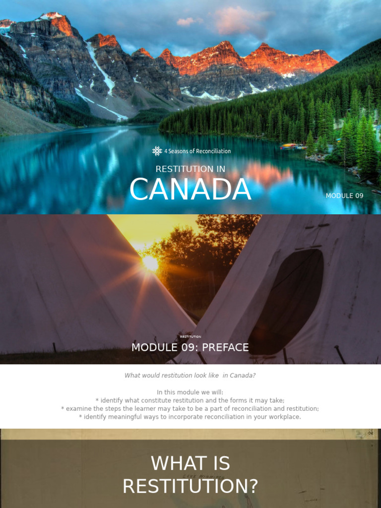 Module+9+ +restitution | PDF