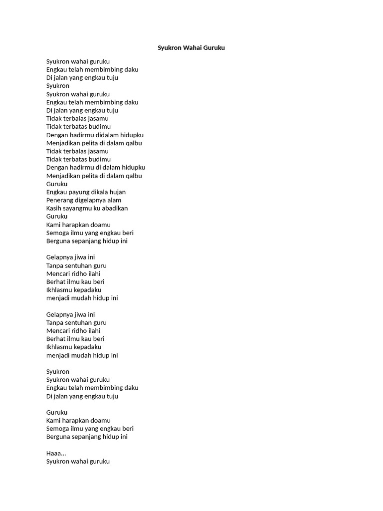 Lagu Perpisahan PDF