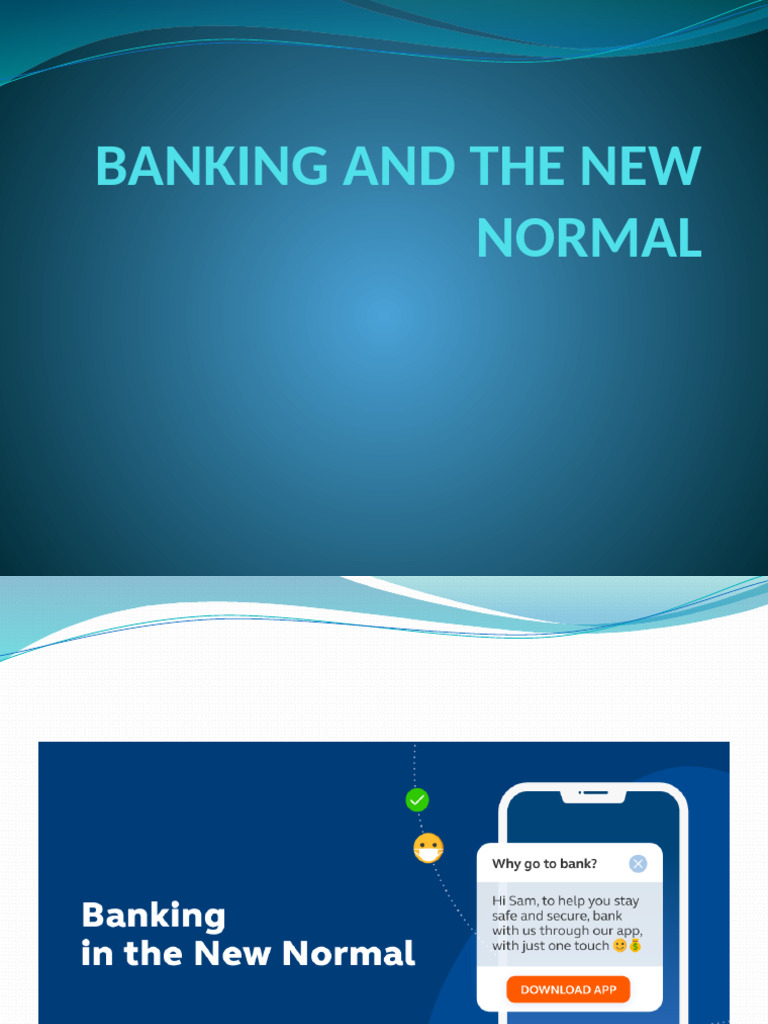 Banking and The New Normal | PDF