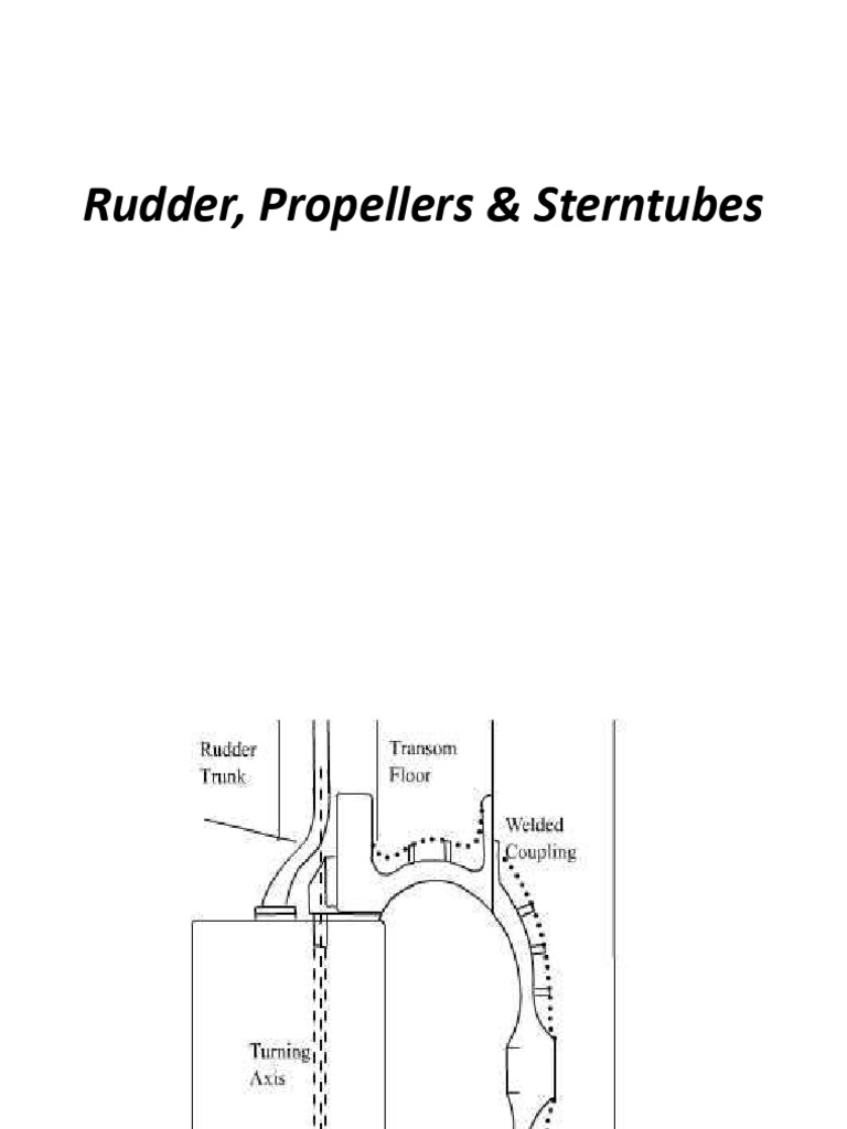5 Rudders, Propellers, Sterntubes | PDF