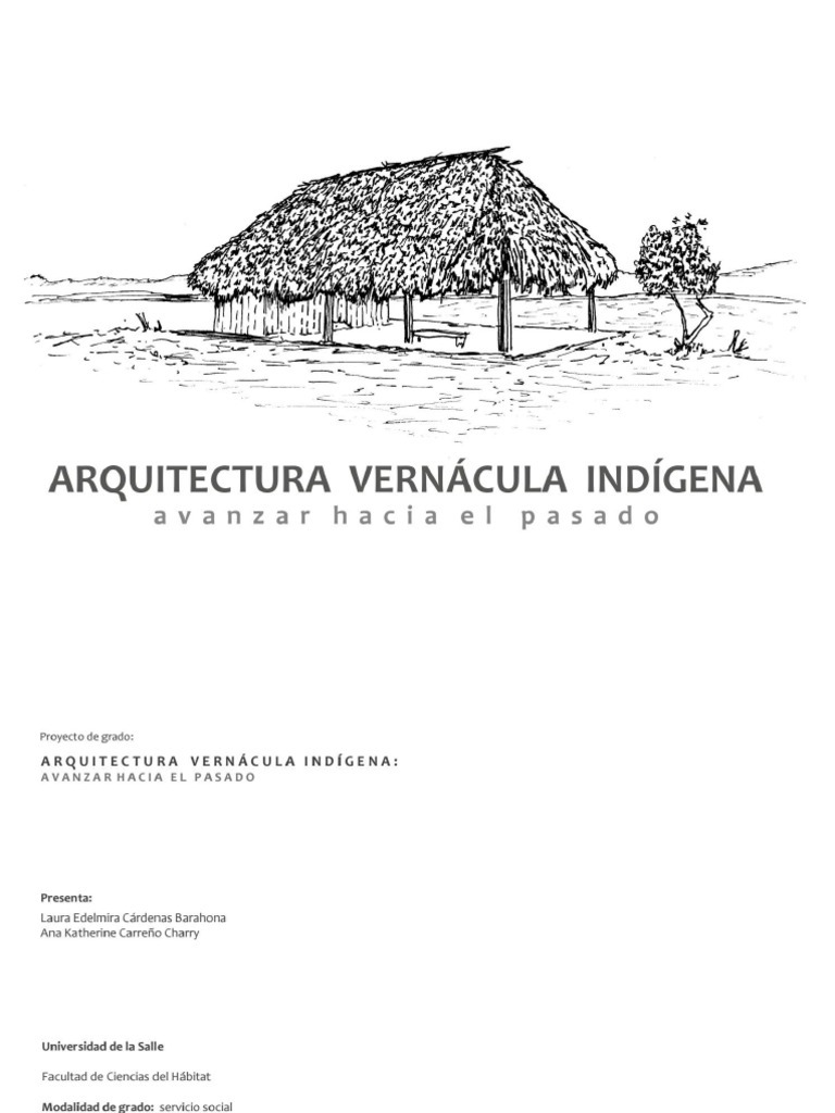 Arquitectura Vernacula Indigena | PDF
