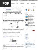 13 Passos Para Configurar Seu Roteador Wireless Em Modo Access Point (Ponto de Acesso) _ MUndo ZoOM