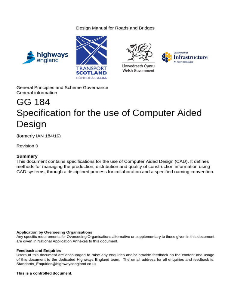 GG 184: CAD Specification Guide | PDF | Building Information Modeling ...