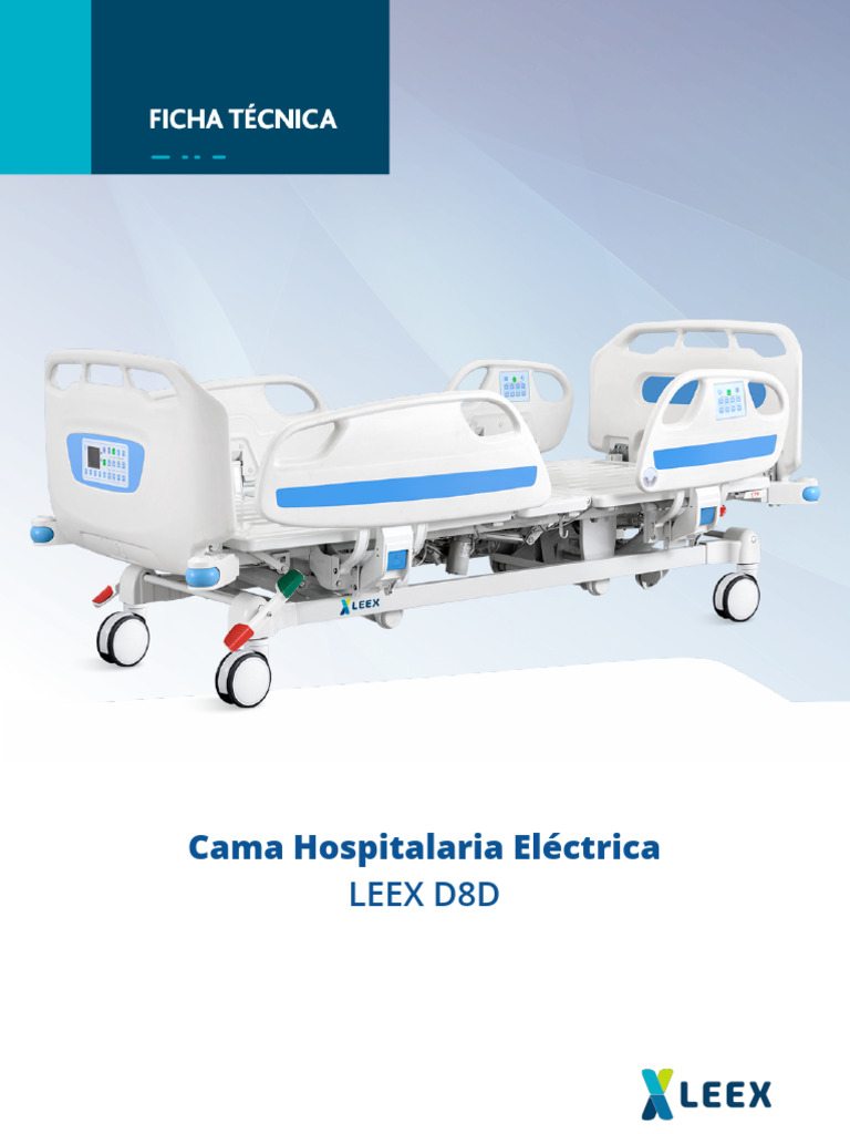 Ficha+Cama+Eléctrica+Adulto+D8d +leex DB.B8d.S002 | PDF | Reanimación ...