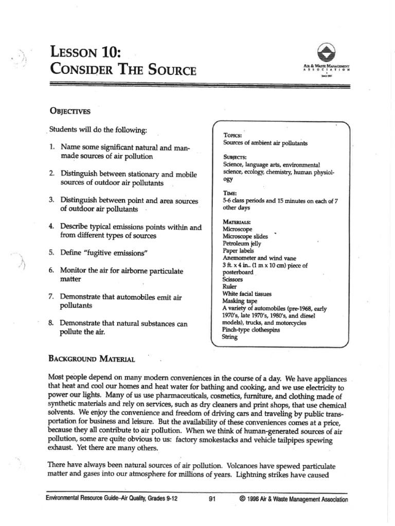 Waste Management - Consider - The - Source | PDF
