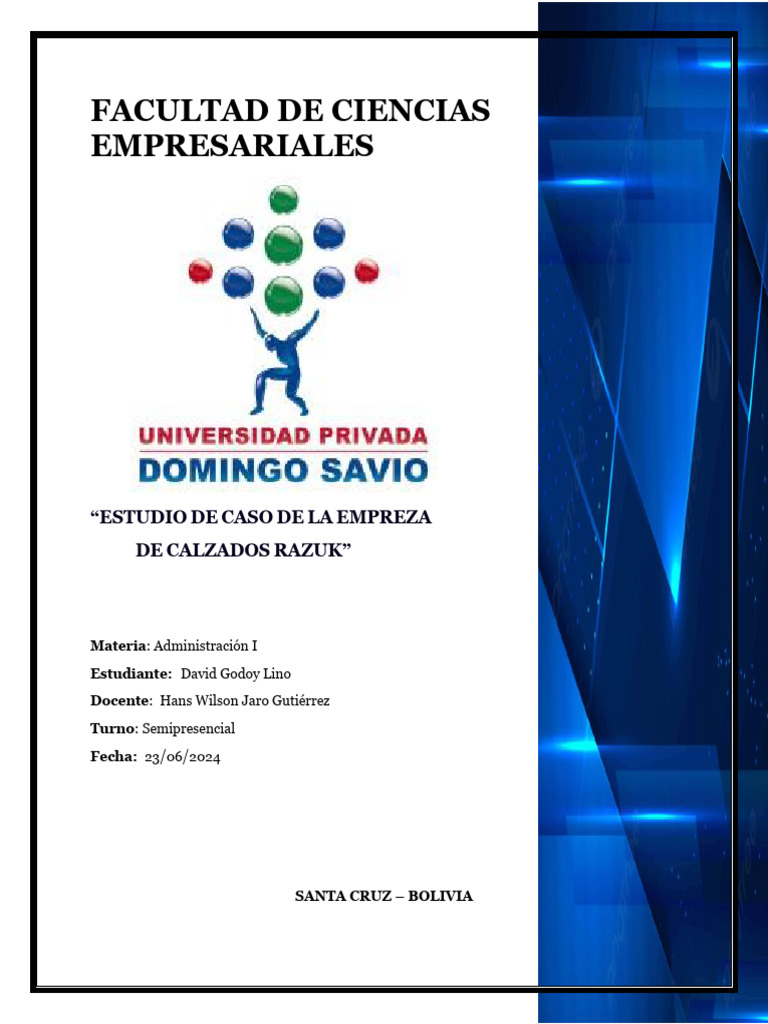 Modelo de Analisis Foda Empresa RASUK | PDF | Marketing | Negocios