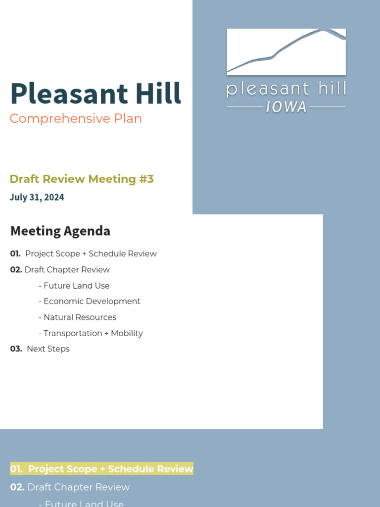 Pleasant Hill Comprehensive Plan Draft | PDF | Traffic | Highway